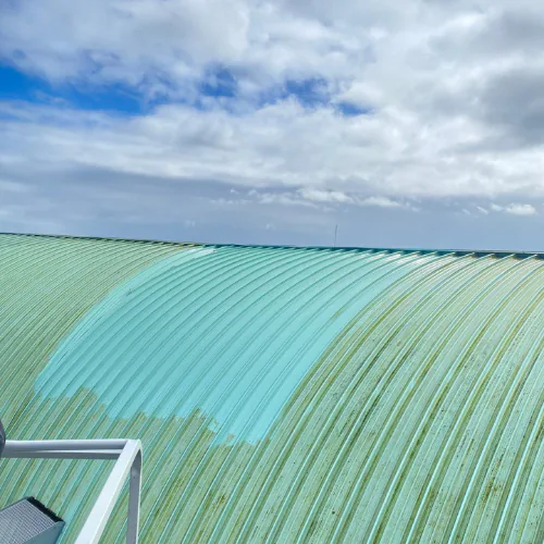 Cleaning steel cladding: how to prevent green deposits